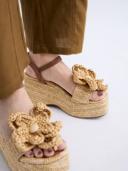 SANDALIAS EXE 0913 BEIGE/CAMEL