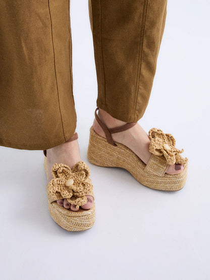 SANDALIAS EXE 0913 BEIGE/CAMEL