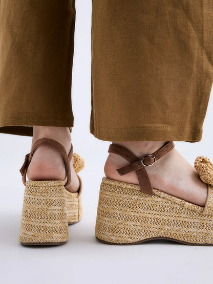 SANDALIAS EXE 0913 BEIGE/CAMEL