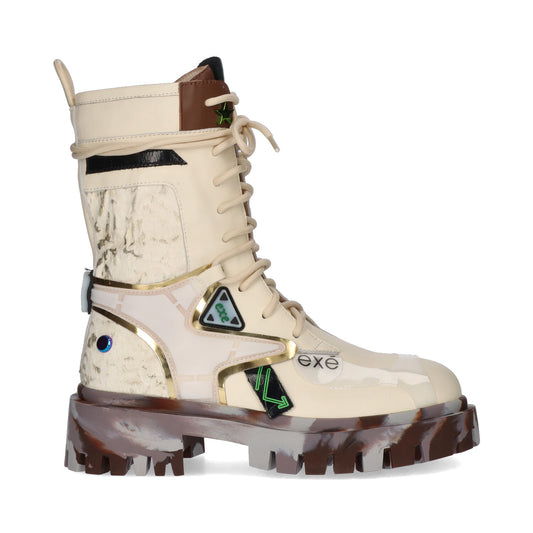 BOTAS EXE 1025-2 BEIGE/BROWN