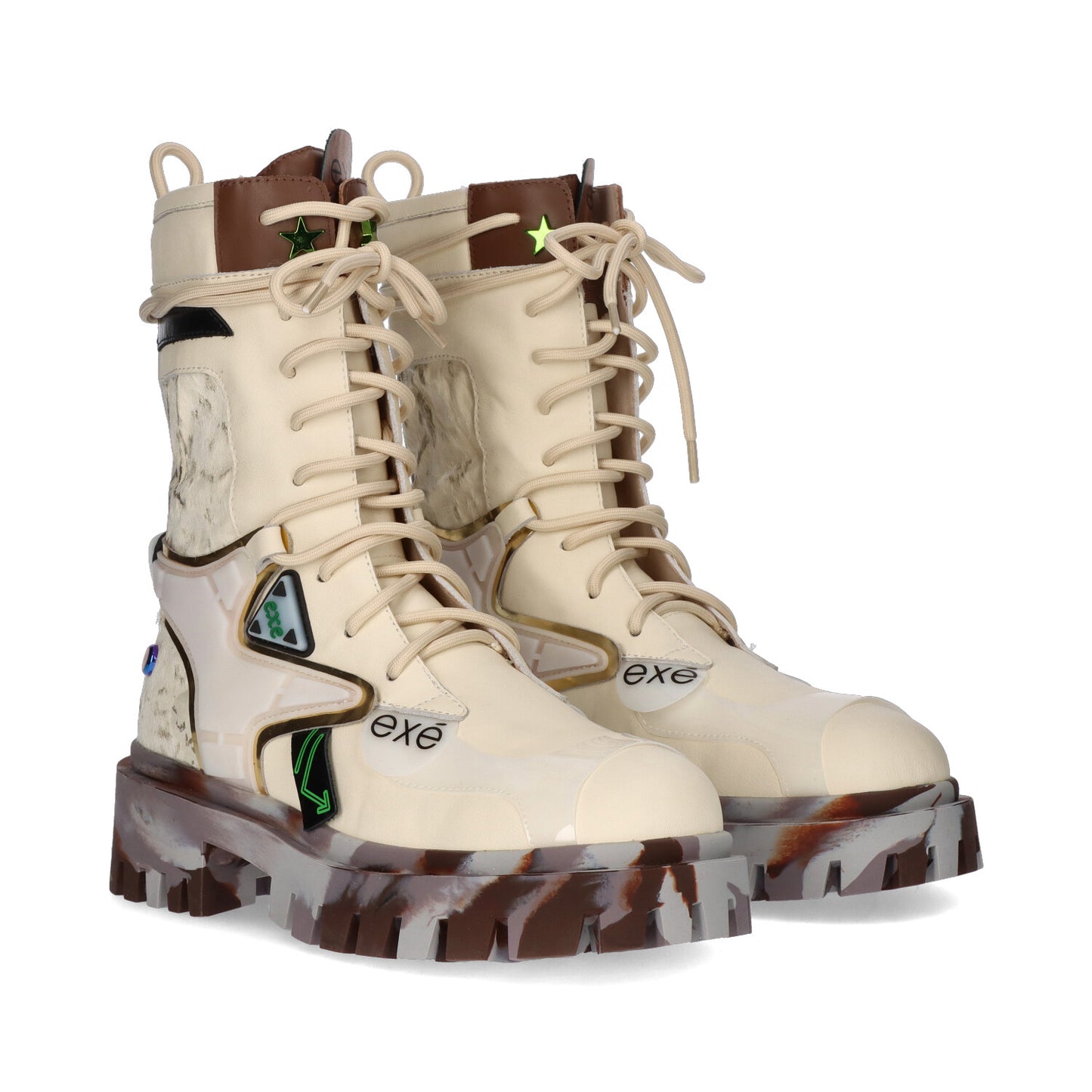 BOTAS EXE 1025-2 BEIGE/BROWN