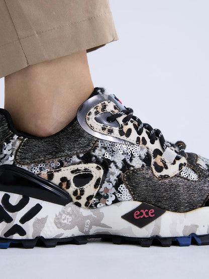 SAPATILHAS EXE 134-10P BLACK/PEWTER