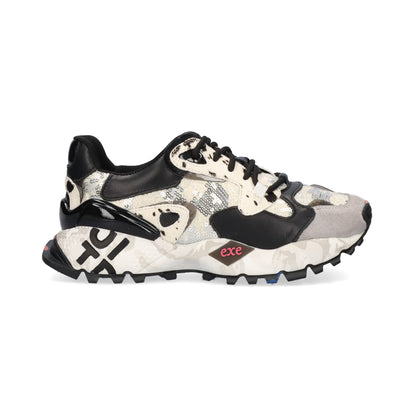 SAPATILHA EXE 134-10 BLACK/WHITE