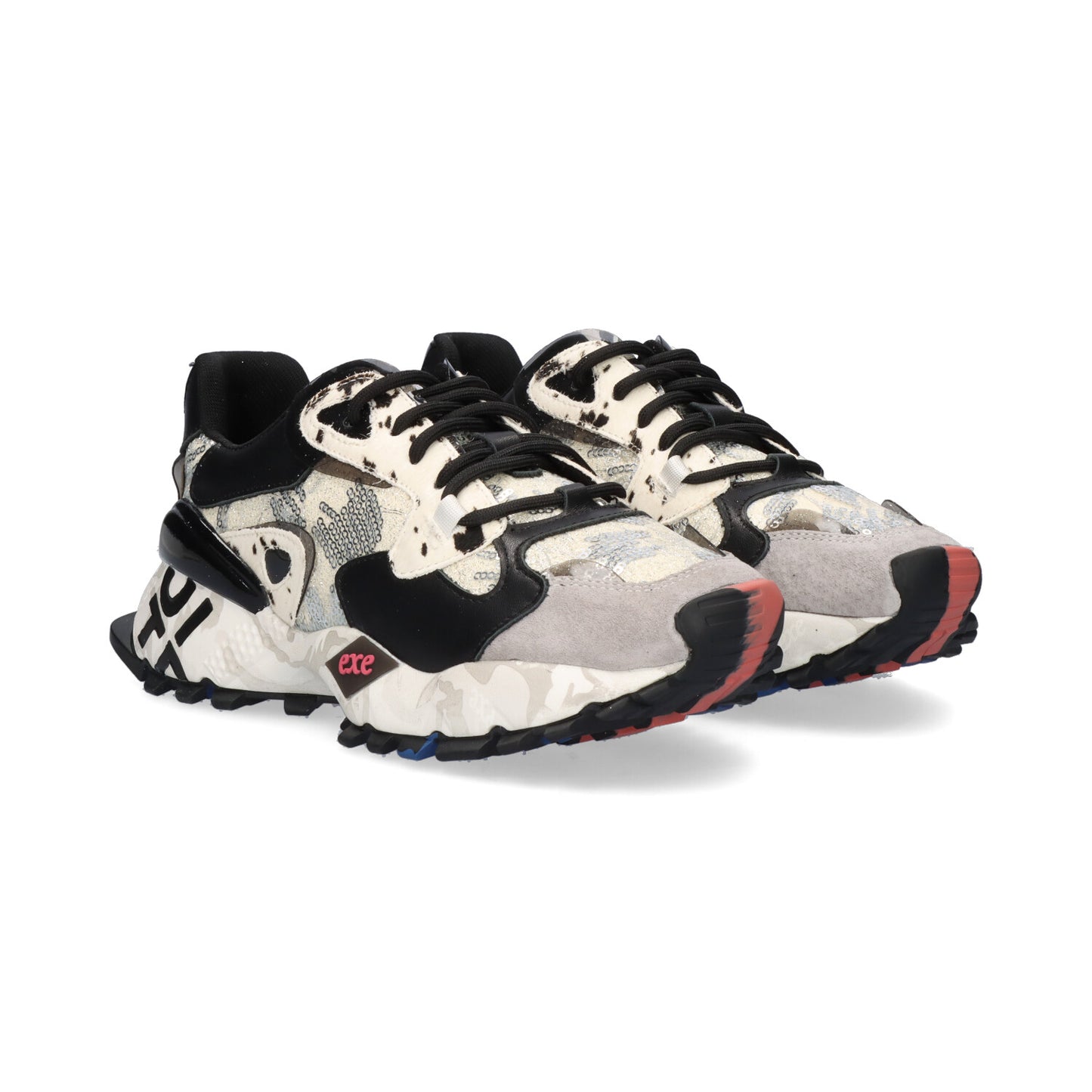 SAPATILHA EXE 134-10 BLACK/WHITE