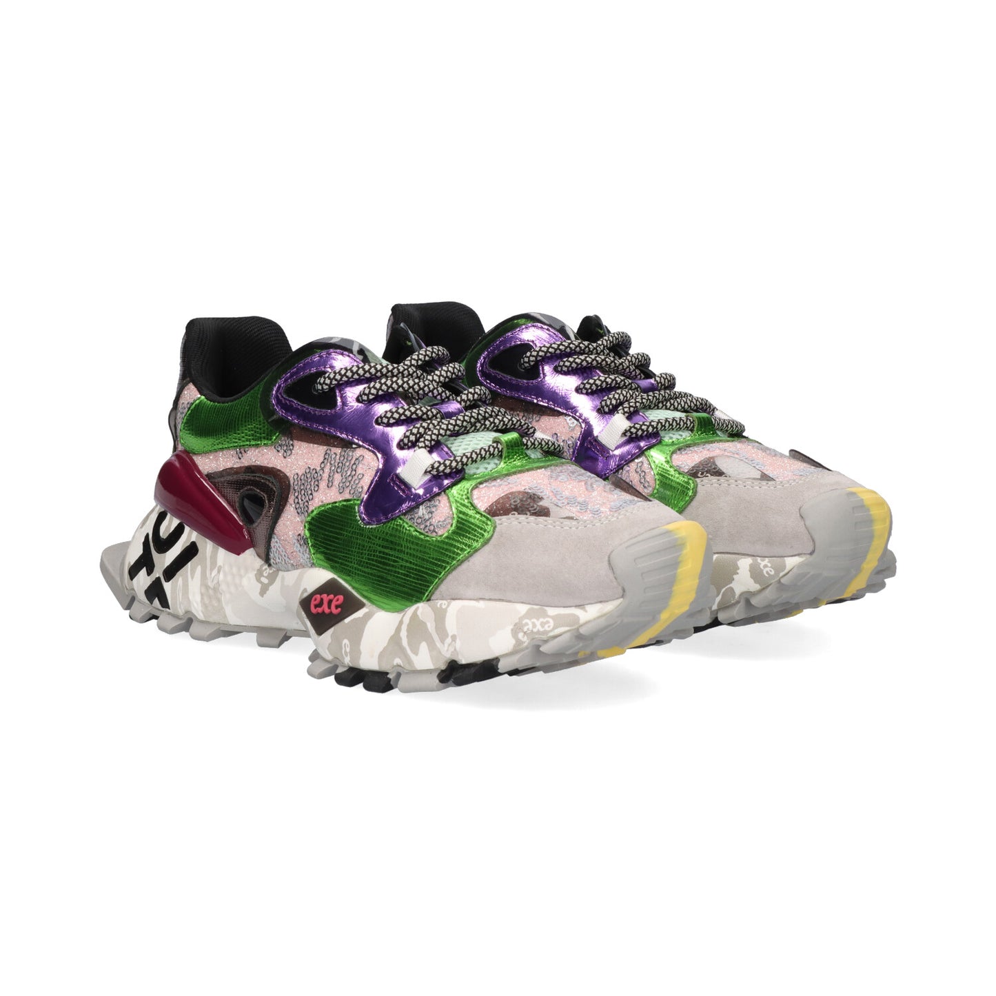 SAPATILHA EXE 134-10 GREEN/PINK