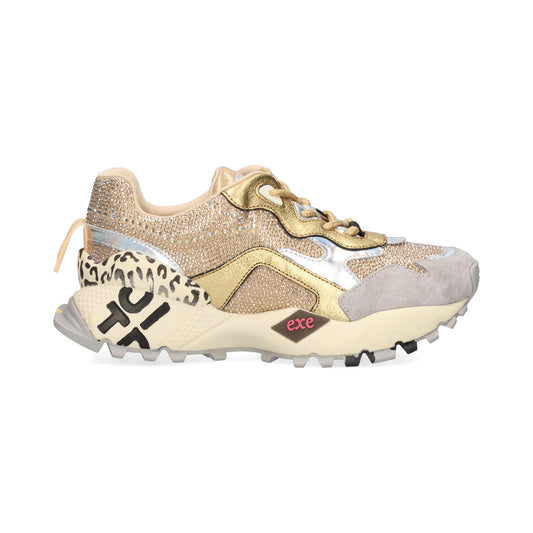 SAPATILHA EXE 134-115 GREY/GOLD