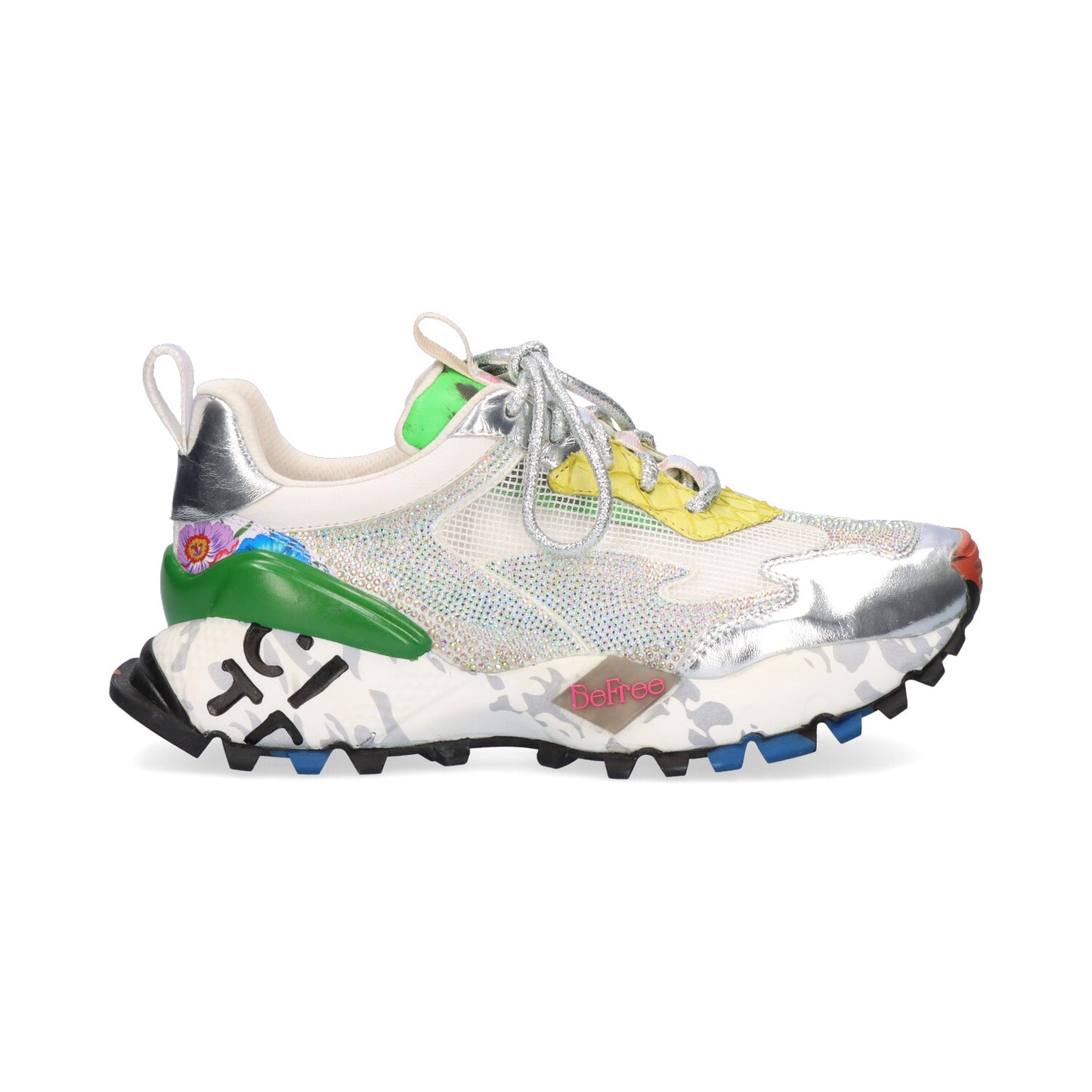 D-134-11 SILVER/WHITE