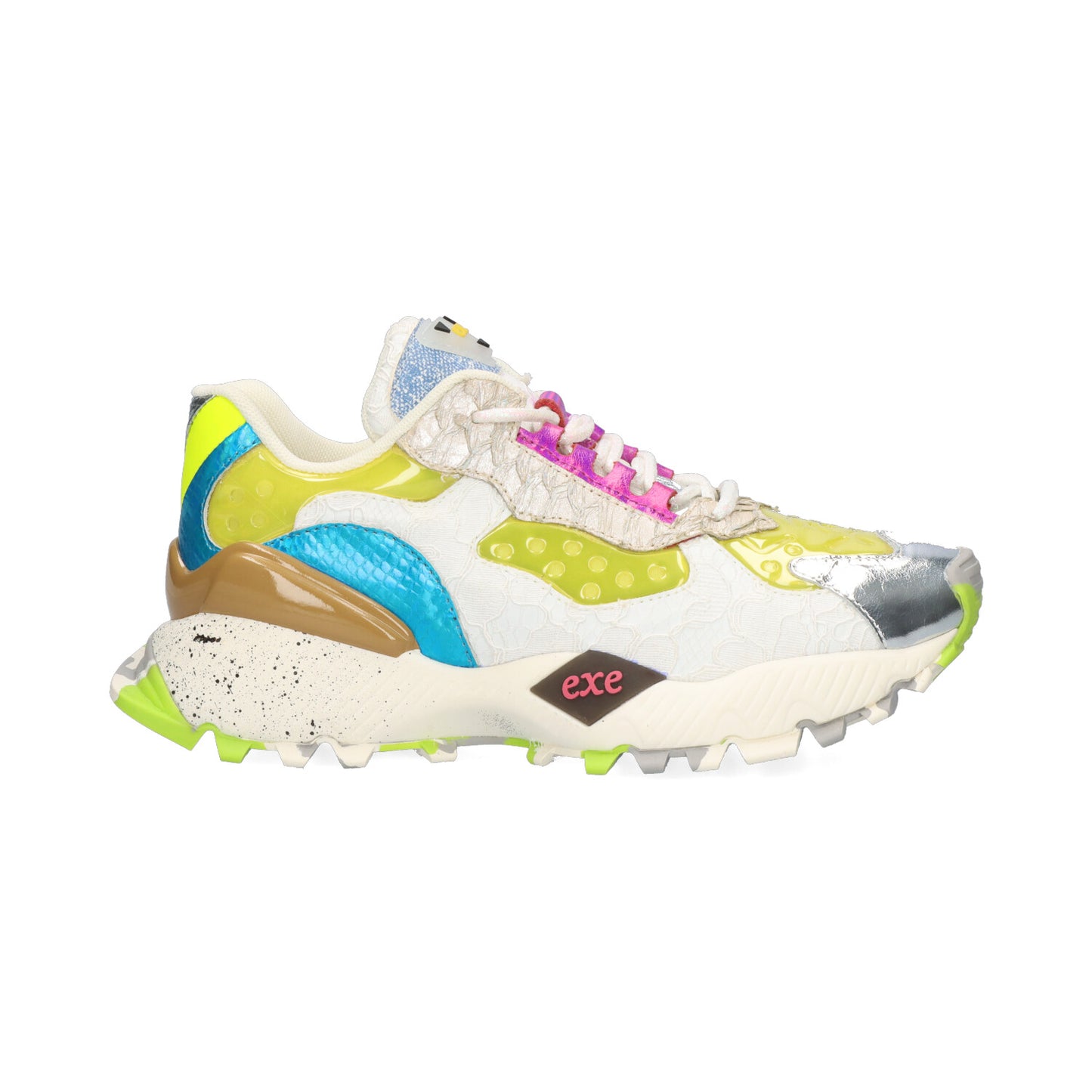 SAPATILHA EXE 134-161 SILVER/YELLOW