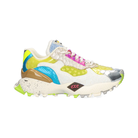 SAPATILHA D-134-161 SILVER/YELLOW