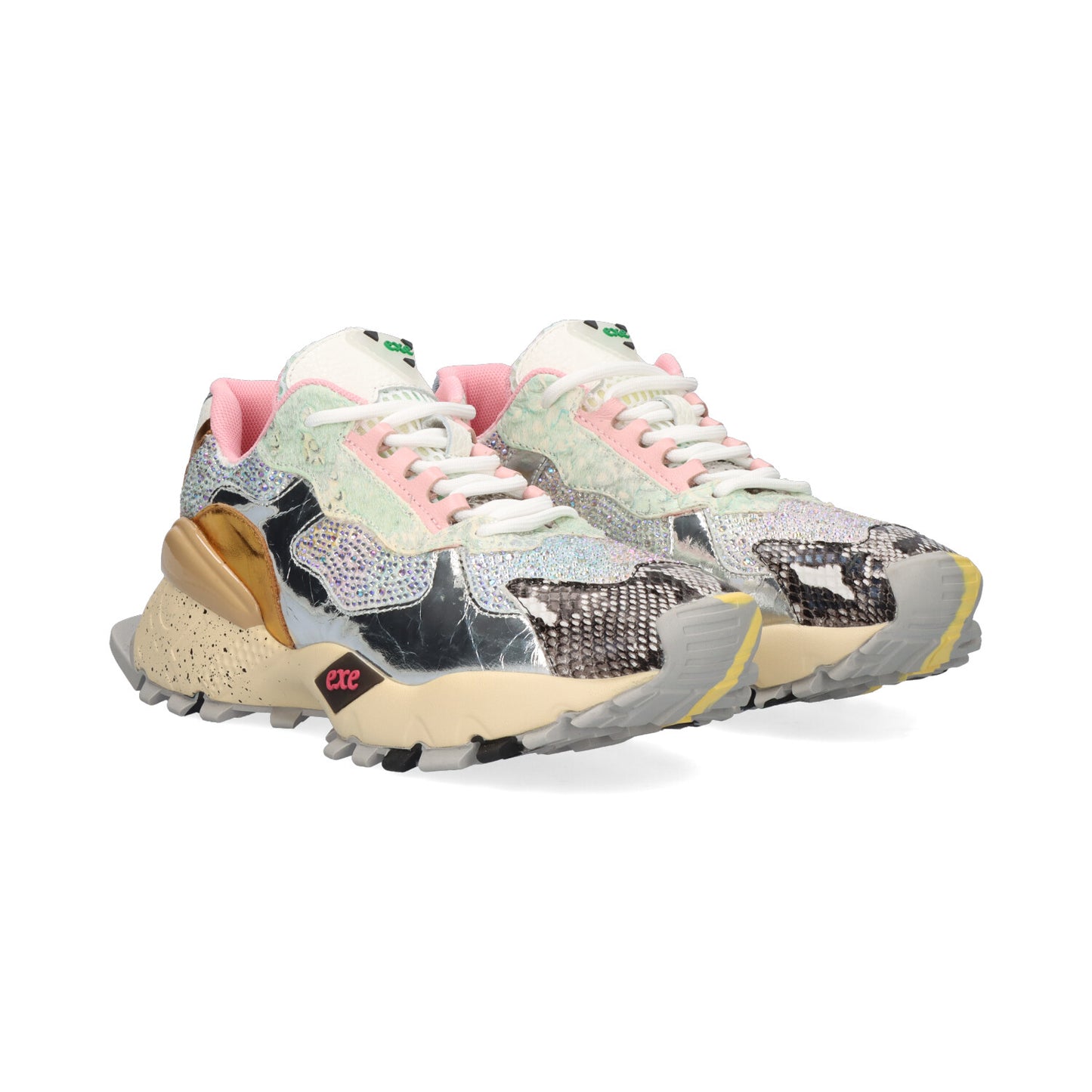 SAPATILHA EXE 134-166 SILVER/PINK