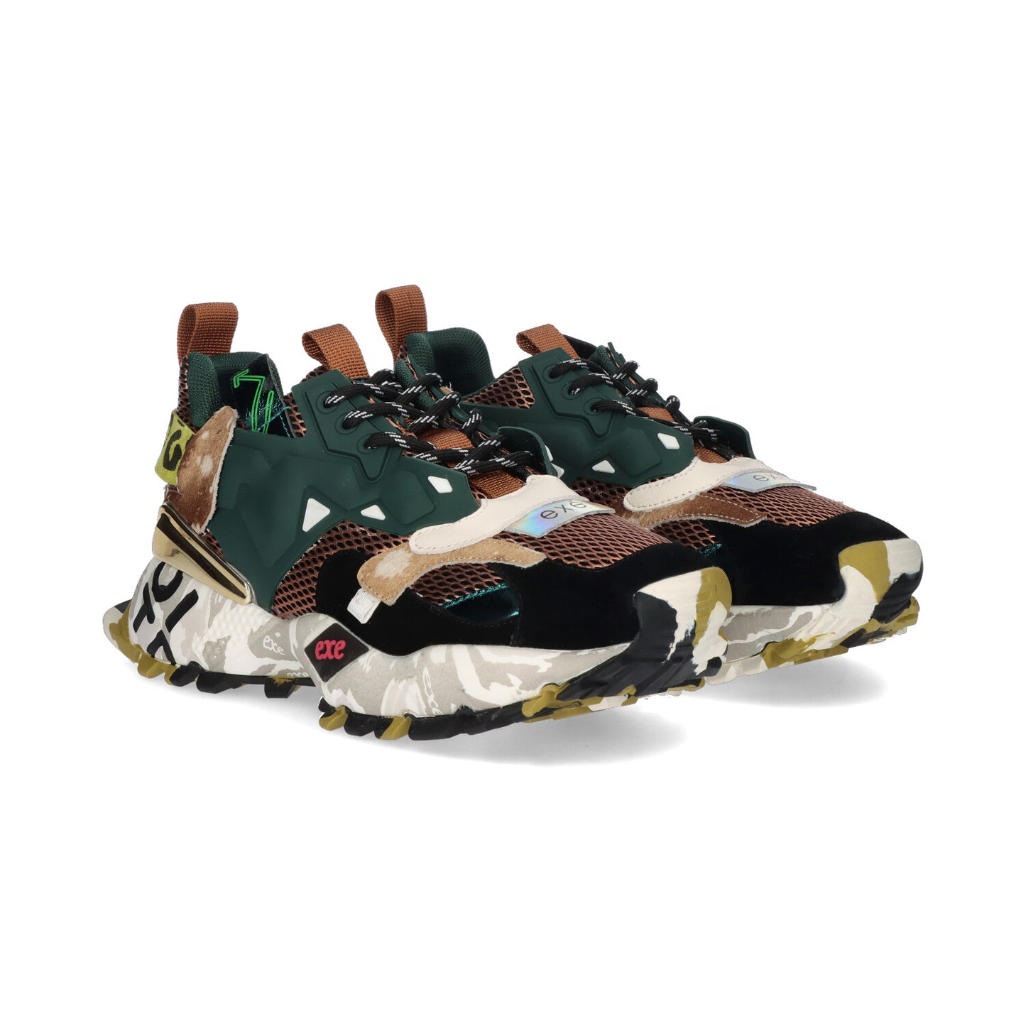 SAPATILHAS EXE 134-208P BLACK/BRONZE