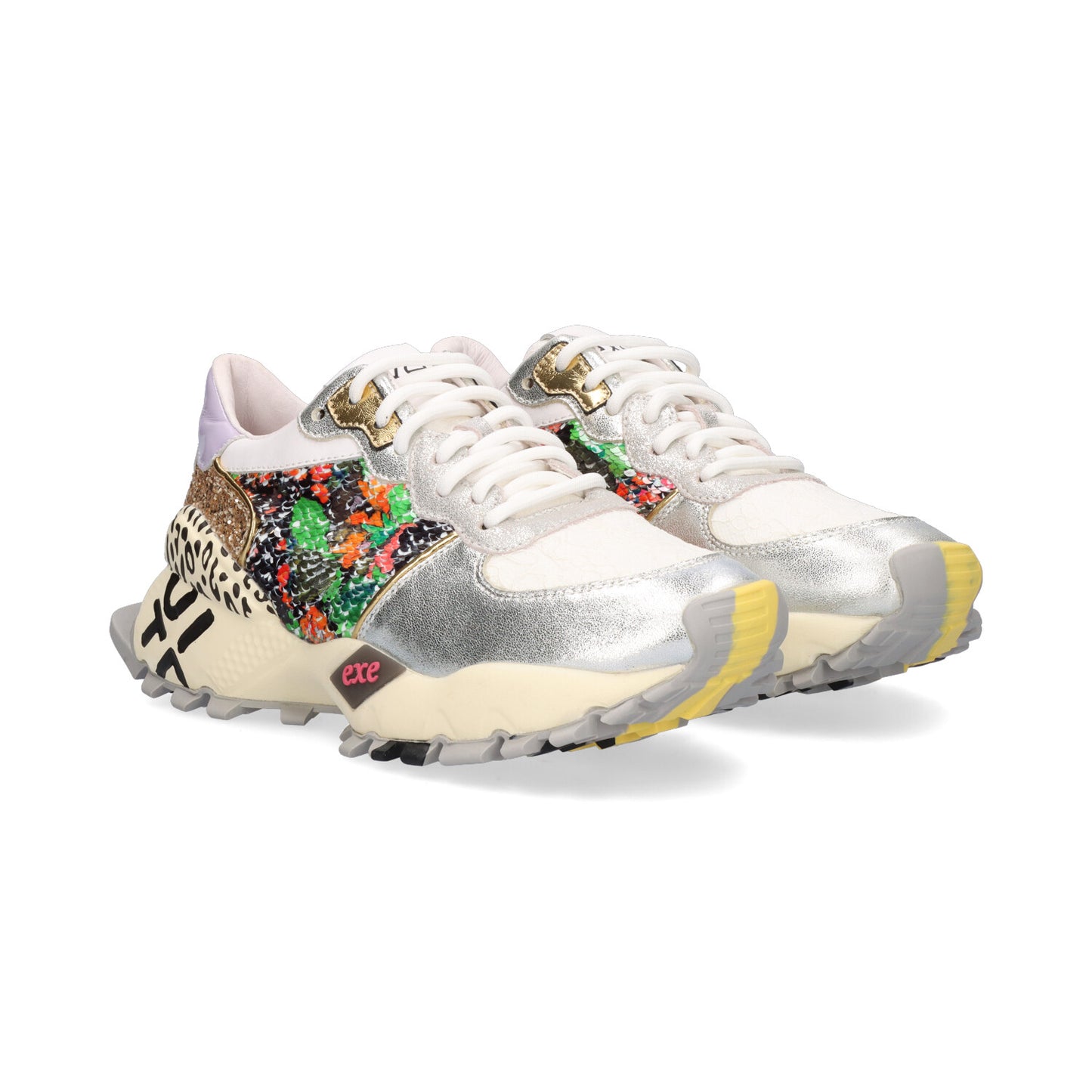SAPATILHA EXE 134-350 SILVER/MULTI