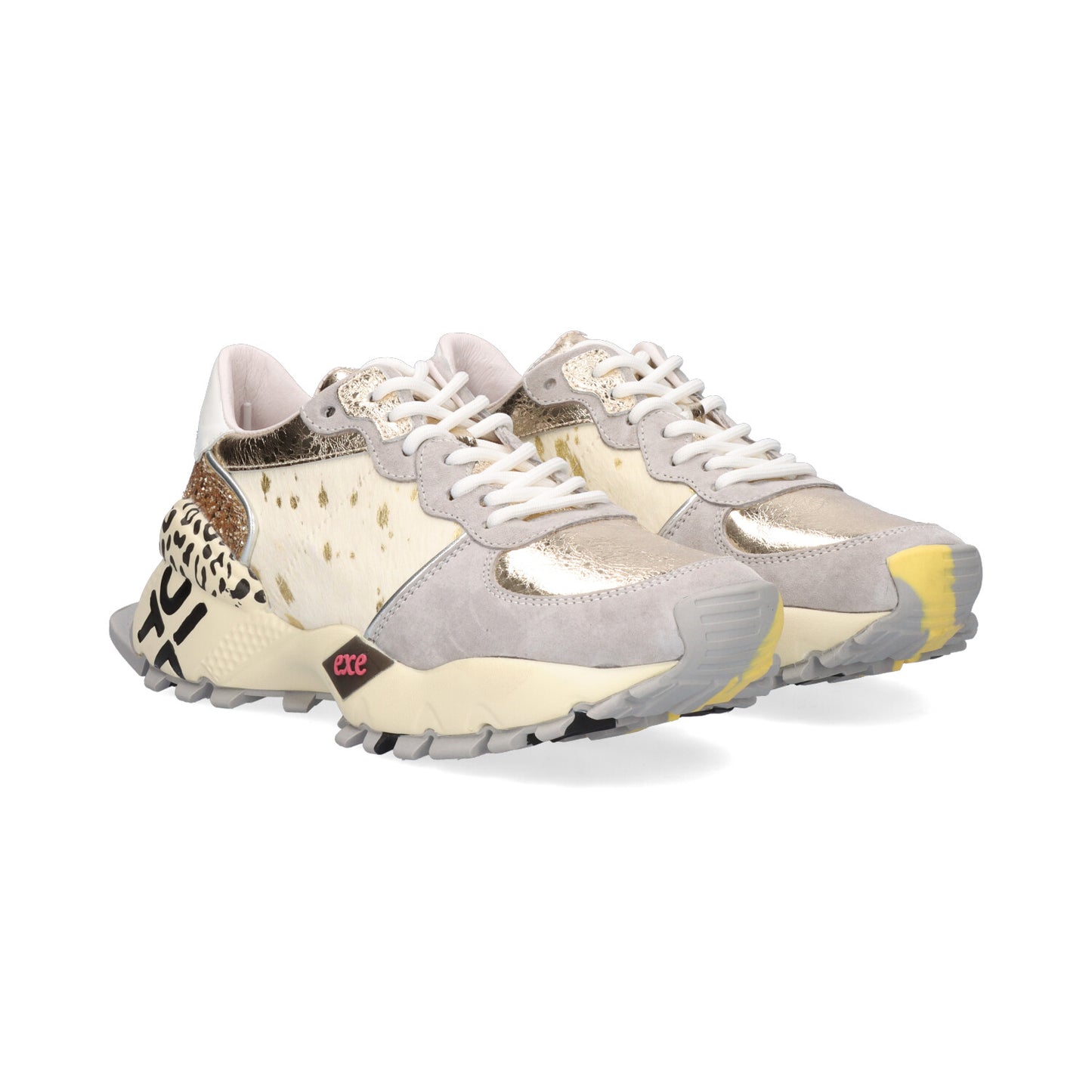 SAPATILHA EXE 134-35 GREY/GOLD