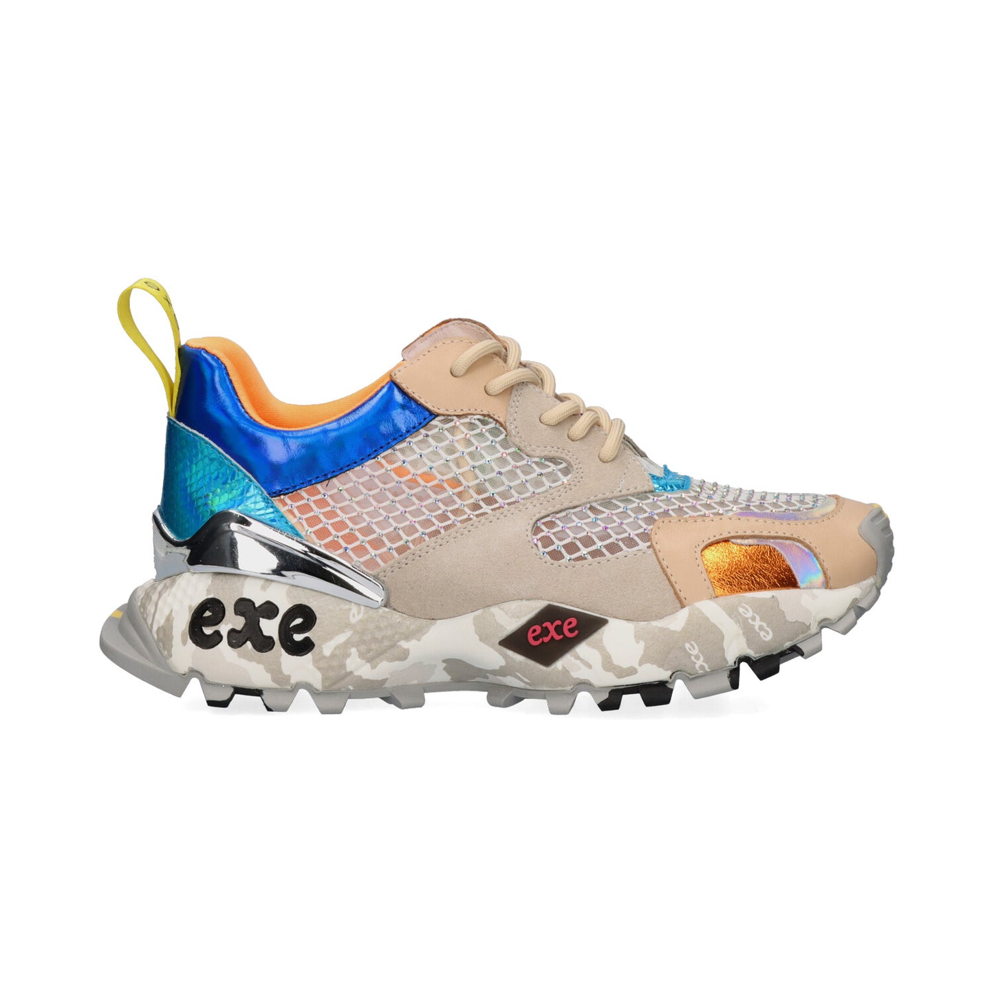 SAPATILHA EXE 134-61 BEIGE/GREY