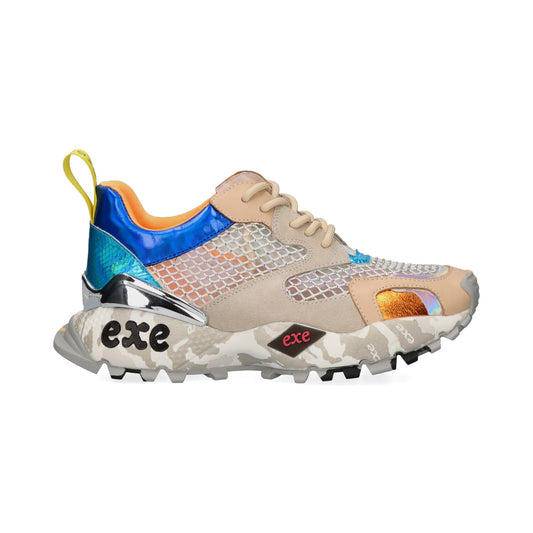 SAPATILHA EXE 134-61 BEIGE/GREY