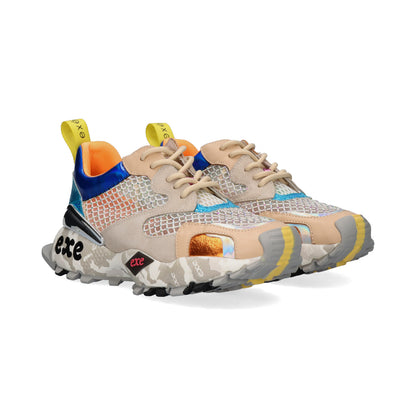 SAPATILHA EXE 134-61 BEIGE/GREY