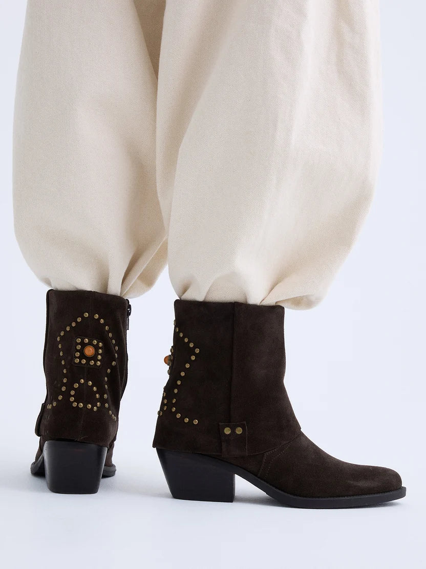 BOTINS EXE 18737-81R BROWN