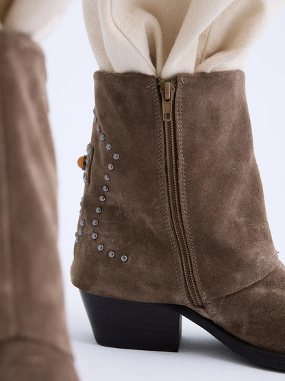 BOTINS EXE 18737-81R KHAKI