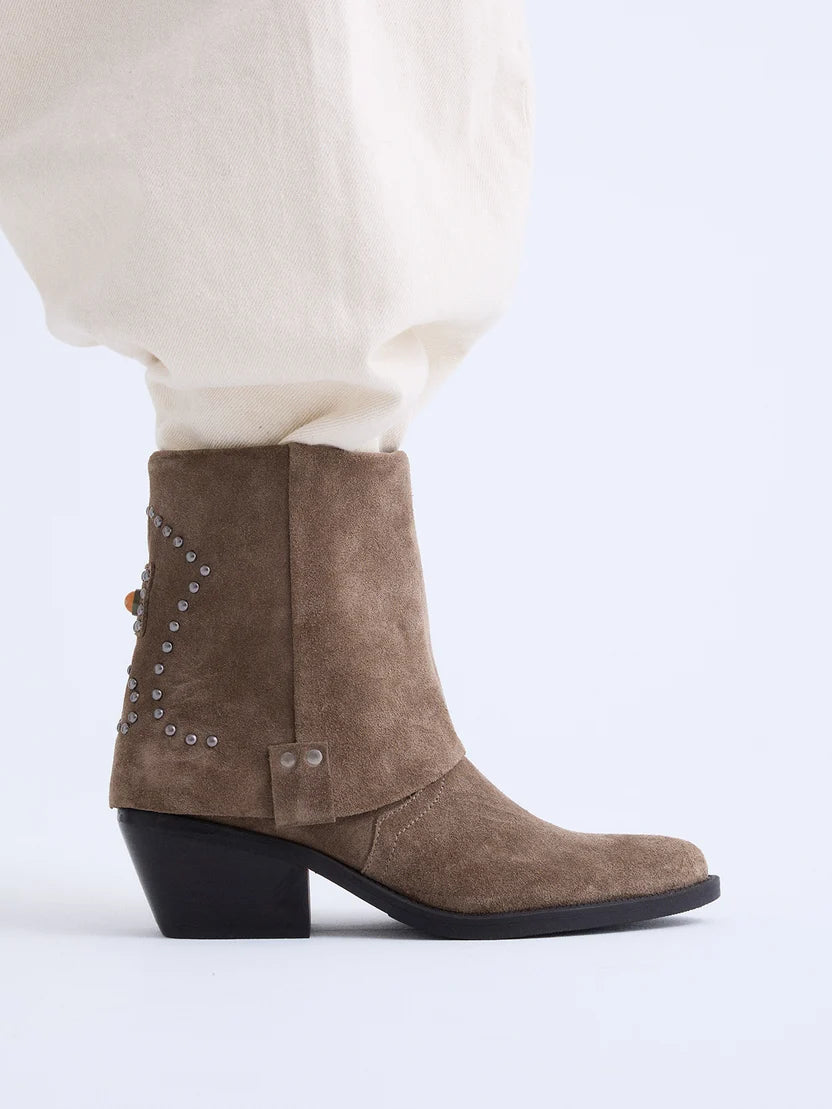 BOTINS EXE 18737-81R KHAKI