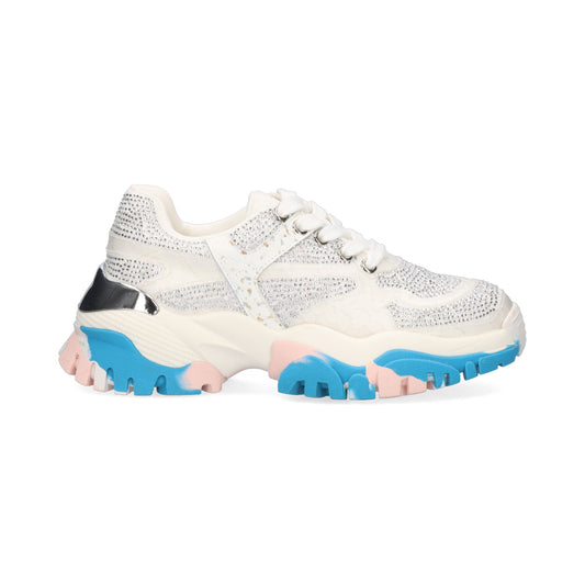 SAPATILHA D-22E10-8 WHITE/BLUE