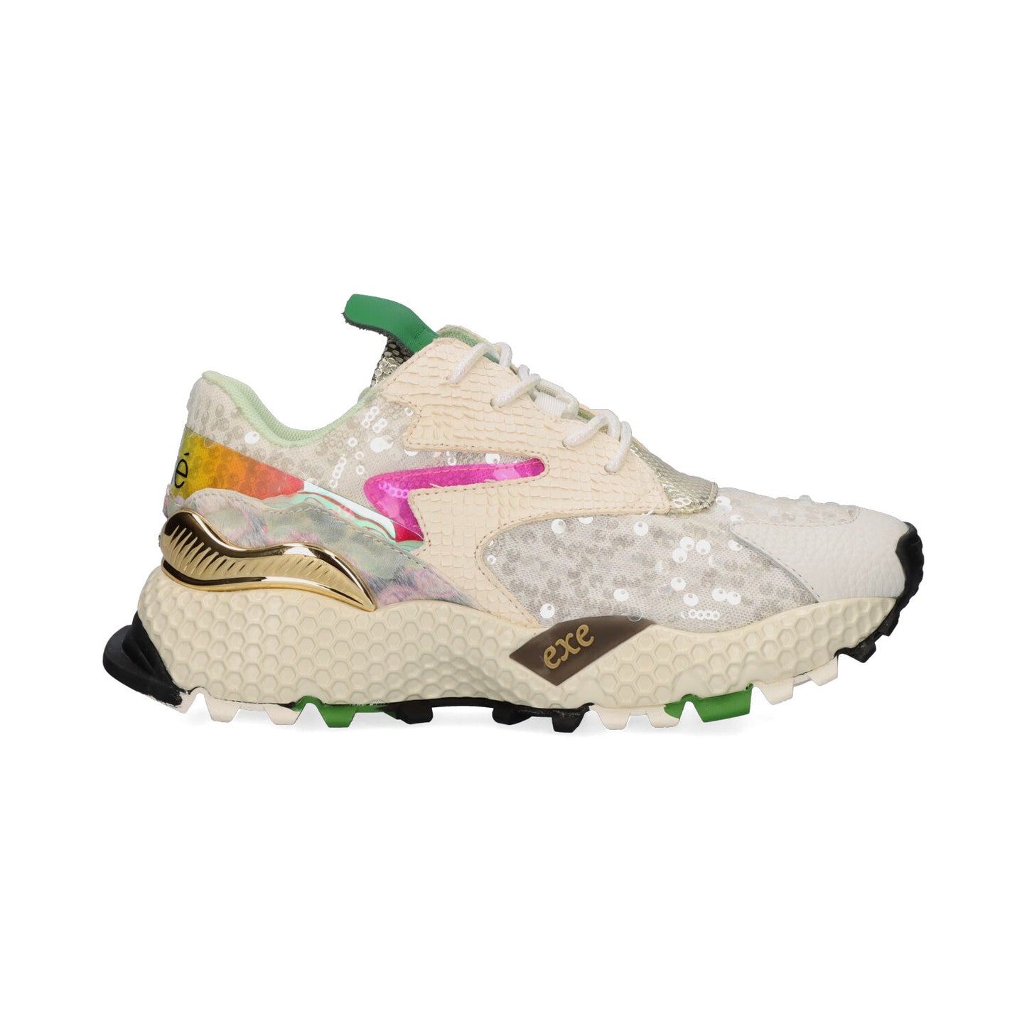 SAPATILHA EXE 3020-8A GREEN FUXIA