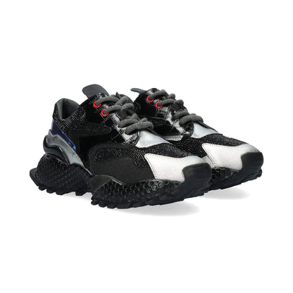SAPATILHA EXE 3020-8 BLACK/SILVER