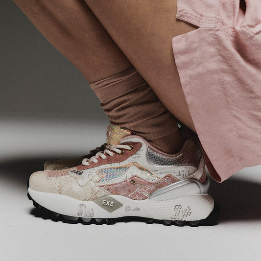 SAPATILHA EXE D190608-13B WHITE/PINK