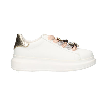 SAPATILHA EXE 66-52EX11 WHITE/GOLD