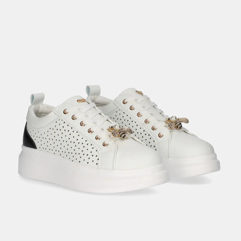 SAPATILHA EXE 66-61EX04 WHITE/BLACK