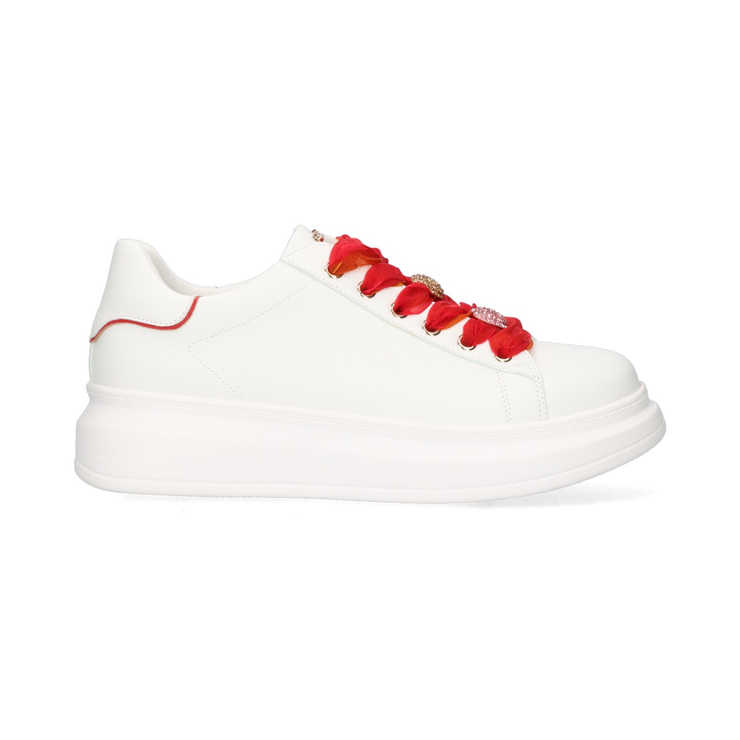 SAPATILHA EXE 66-61EX10 WHITE/RED