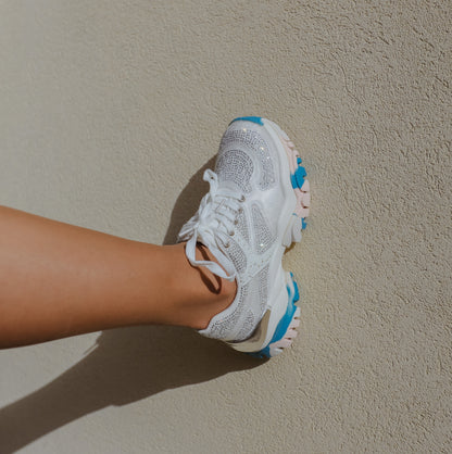 SAPATILHA EXE 22E10-8 WHITE/BLUE