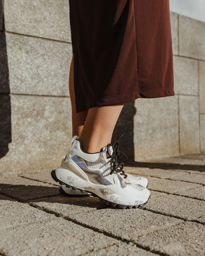 SAPATILHA EXE D190608-13 WHITE/SILVER
