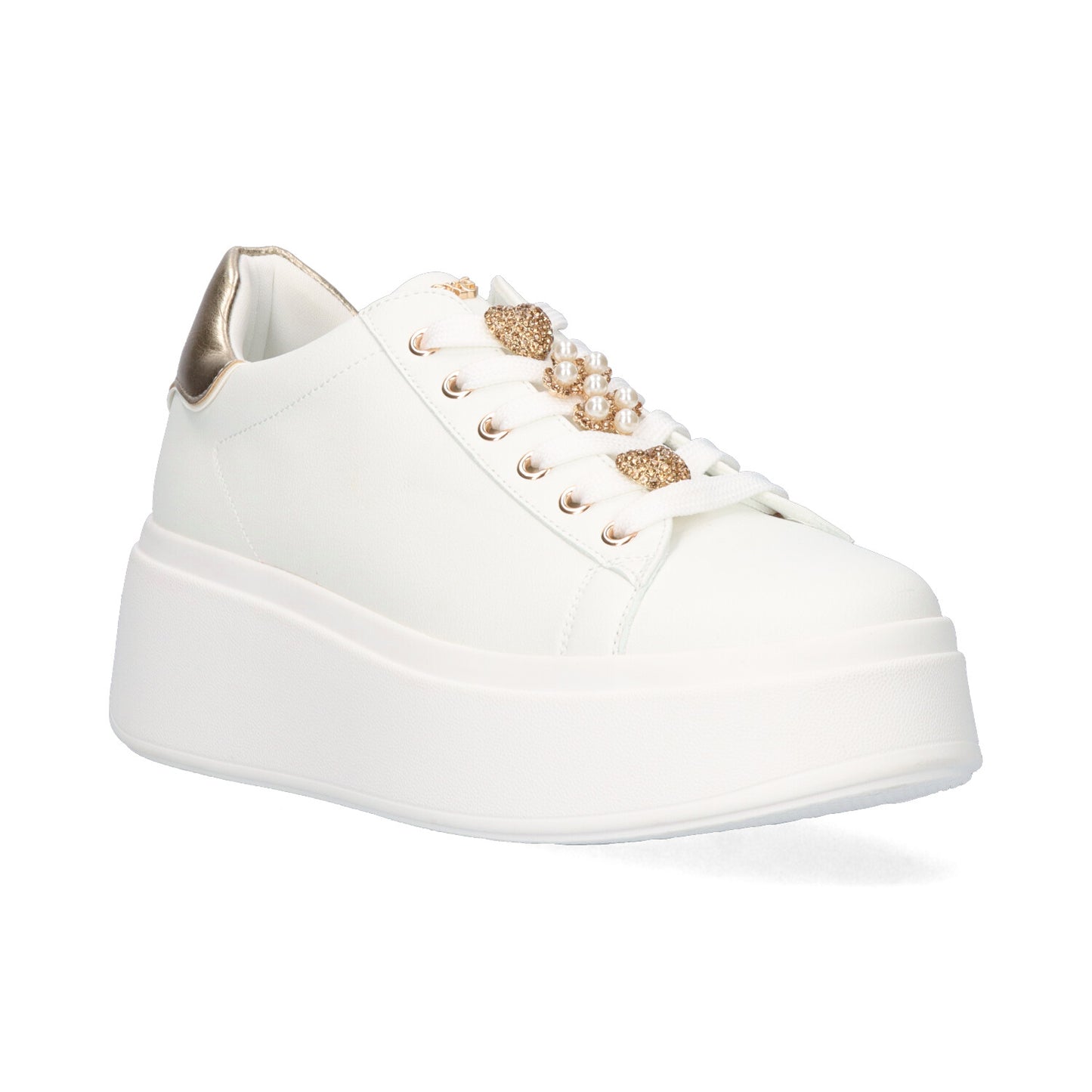 SAPATILHA EXE 66-61EX12 WHITE/GOLD
