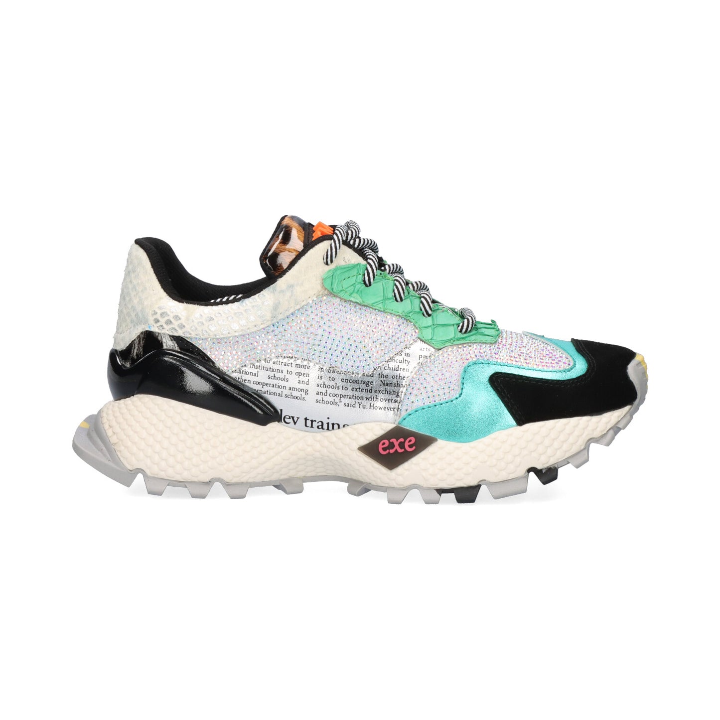 SAPATILHA EXE 8830-1 BLACK/GREEN