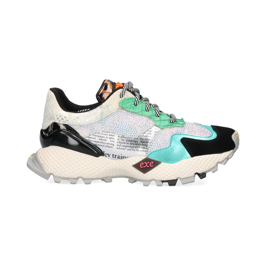 SAPATILHA EXE 8830-1 BLACK/GREEN