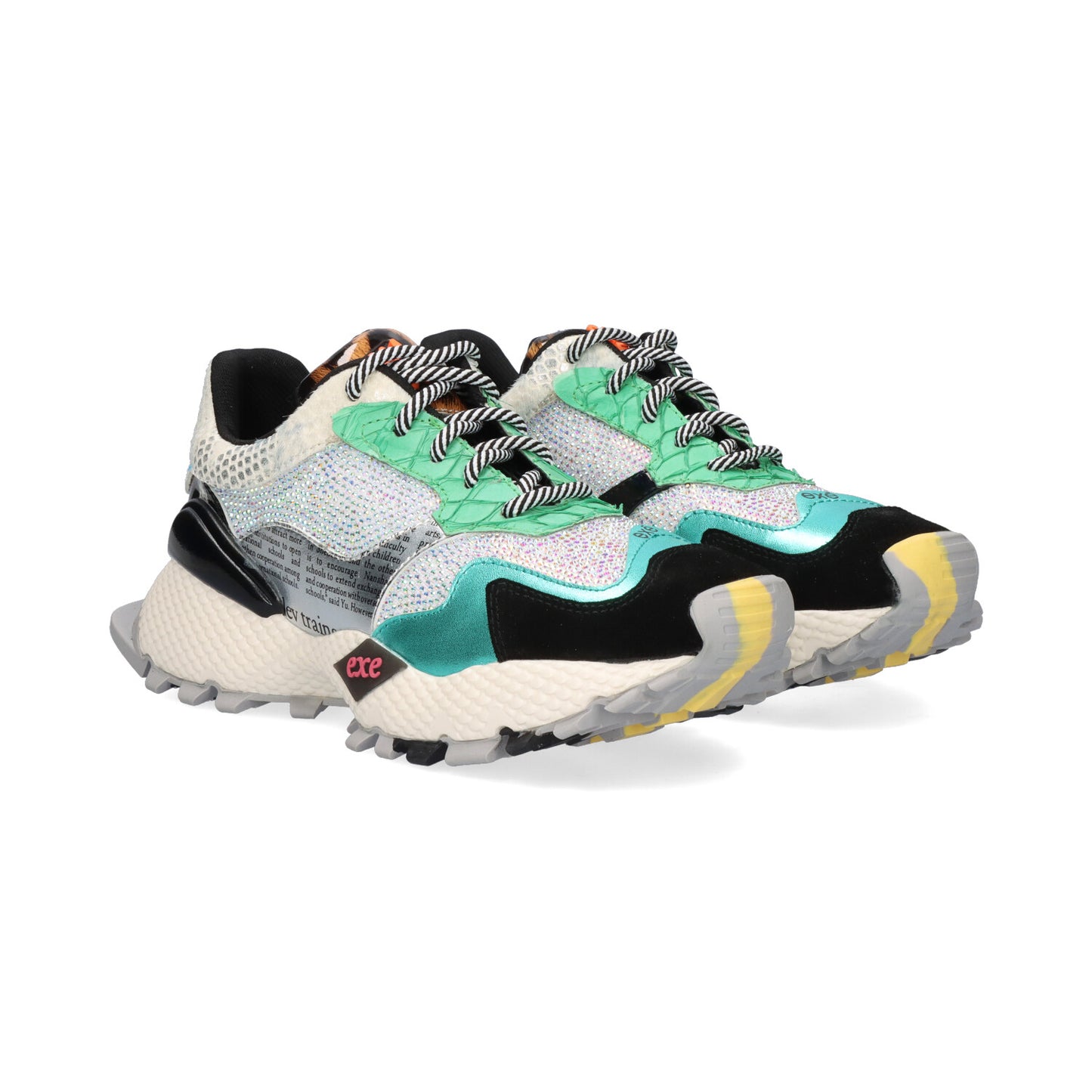 SAPATILHA EXE 8830-1 BLACK/GREEN