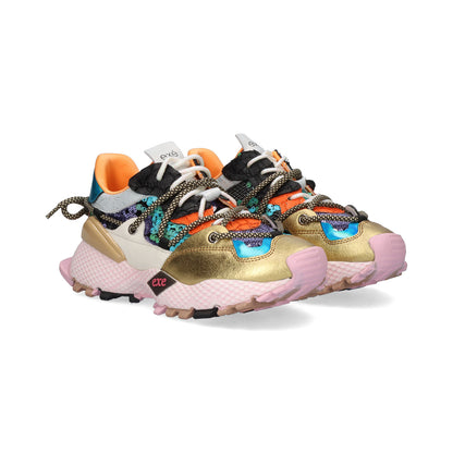 SAPATILHA EXE 8830-2 GOLD/ORANGE