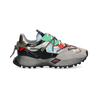 SAPATILHA EXE 8830-2 GREY/GREEN