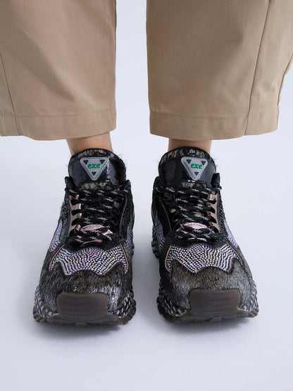 SAPATILHAS EXE 928-12 BLACK/PURPLE
