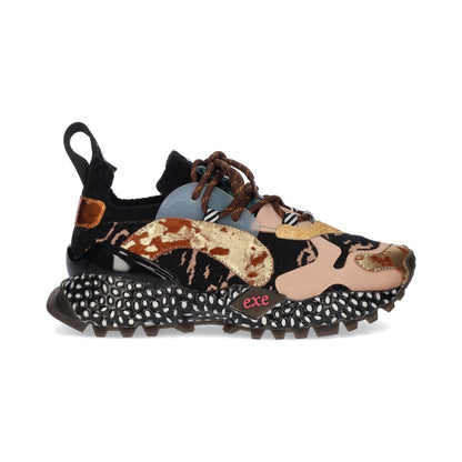SAPATILHAS EXE 928-16 BLACK/BLUSH