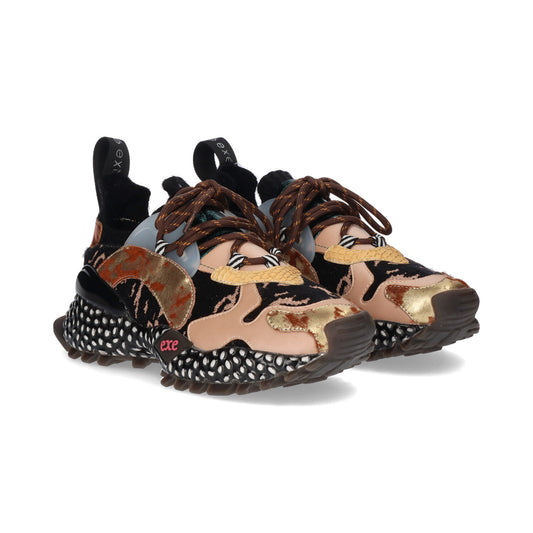 SAPATILHAS EXE 928-16 BLACK/BLUSH