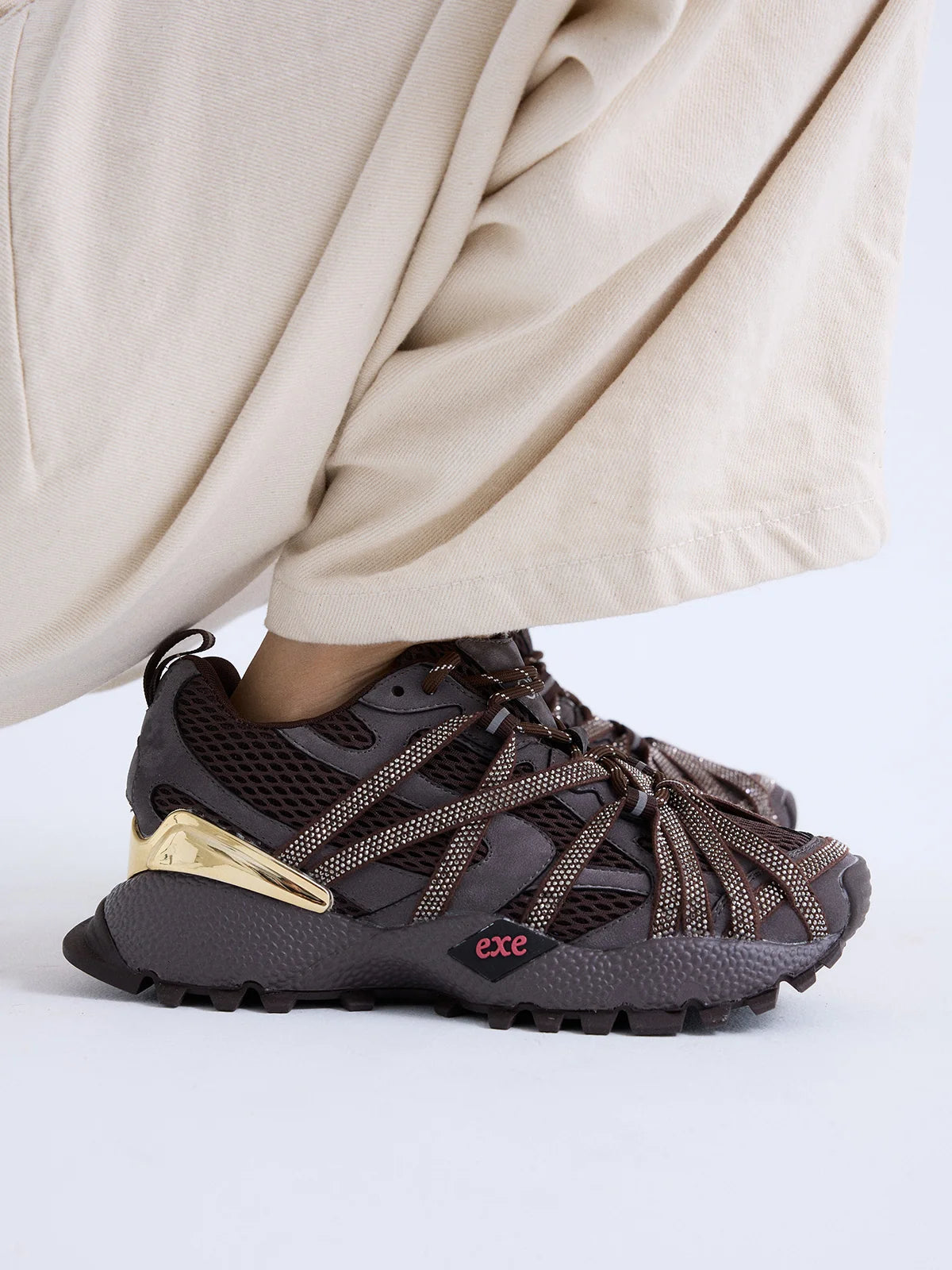 SAPATILHAS EXE 928-22 BROWN