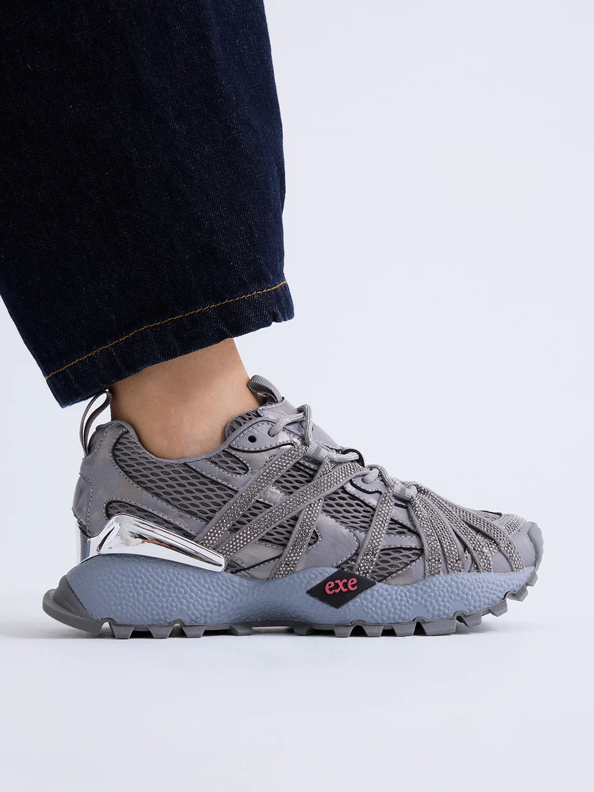 SAPATILHAS EXE 928-22 GREY/PEWTER