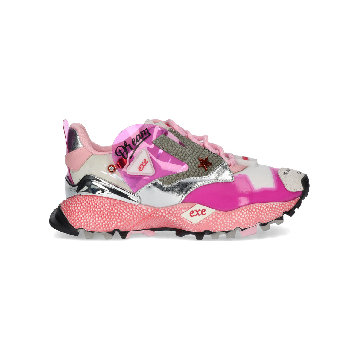 SAPATILHAS EXE 928-3 PINK/WHITE