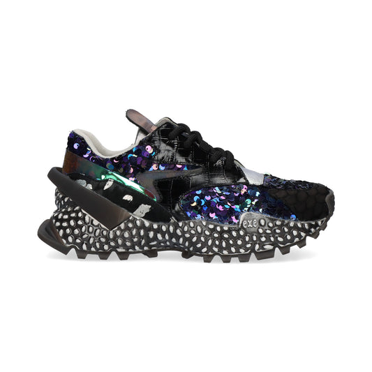 SAPATILHA EXE 999-14 BLACK/BLUE