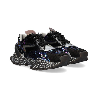 SAPATILHA EXE 999-14 BLACK/BLUE