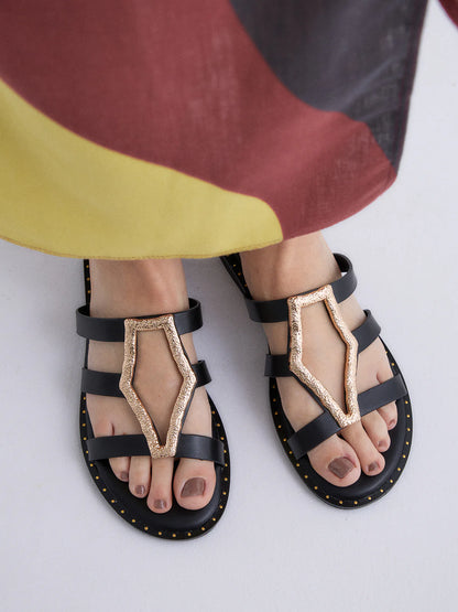 SANDALIAS EXE A2322-Y27 BLACK