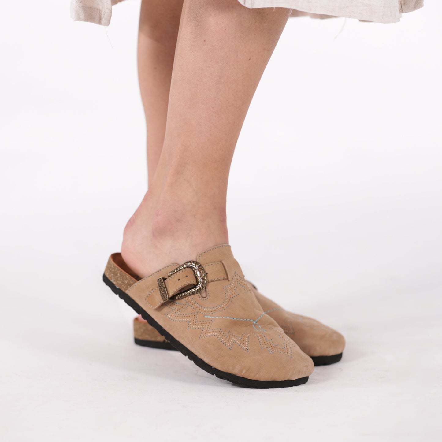 MULES ABF-97 SHARON TAUPE