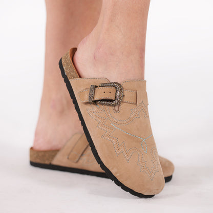 MULES ABF-97 SHARON TAUPE