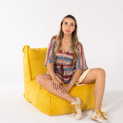 SAPATILHAS ABF-97 LANA BEIGE/GOLD
